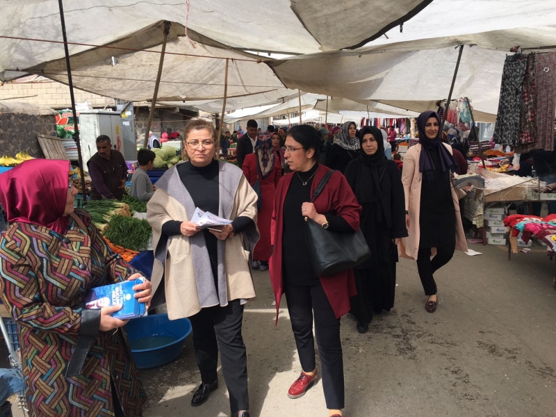 AK KADINLAR SİVEREK'TE