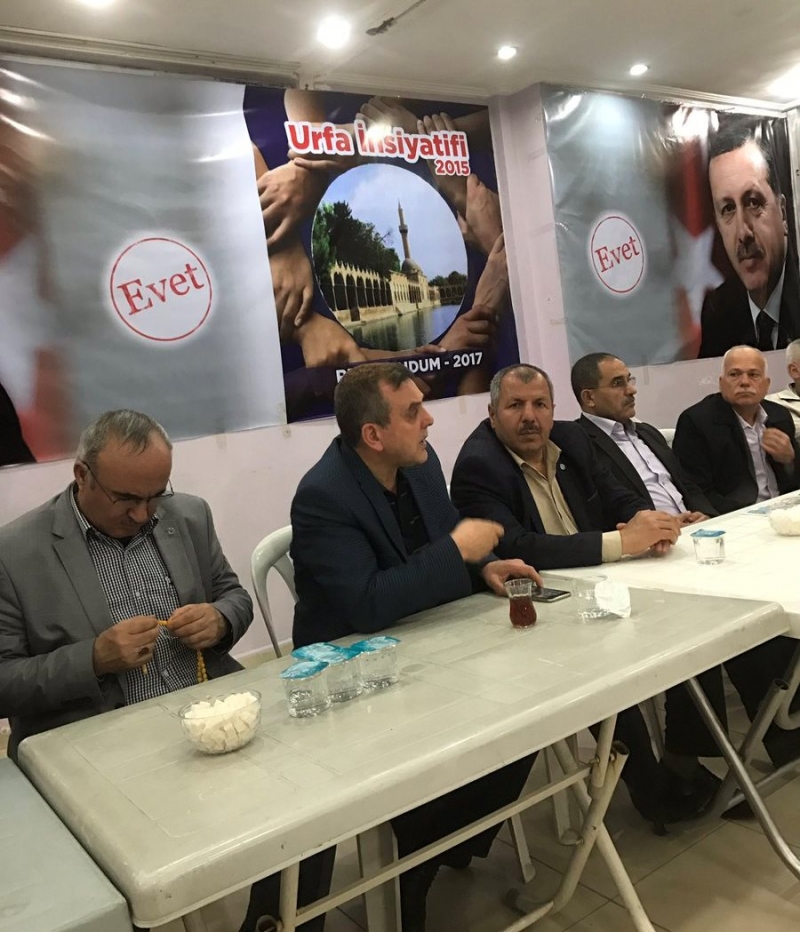 AK Parti İl Başkanı Beyazgül’den Urfa İnsiyatifine ziyaret;  “Halk oylaması parti meselesi değil”