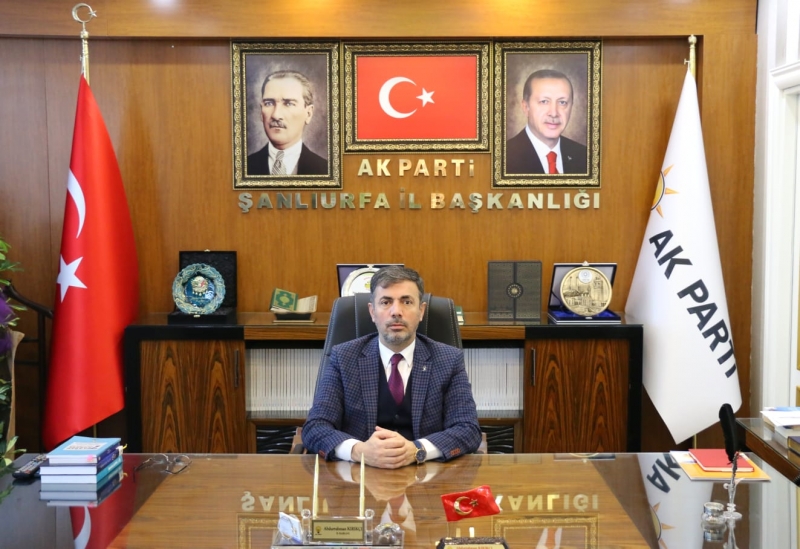 AK Parti Şanlıurfa İl Başkanı Kırıkçı'dan 15 Temmuz mesajı