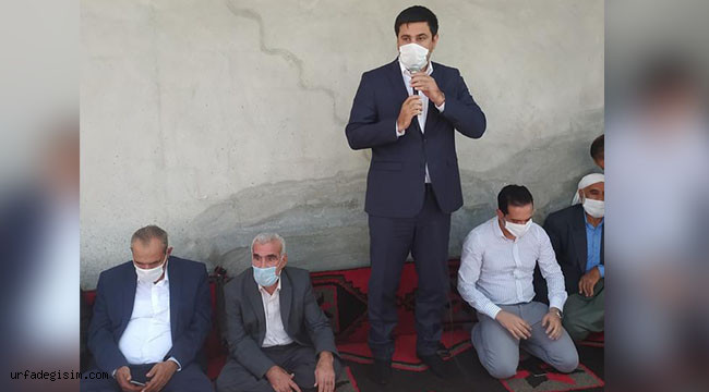 Ak Parti Şanlıurfa milletvekili  İbrahim Halil Yıldız, Suruç İlçesinde kan davası barışla sonuçlandı