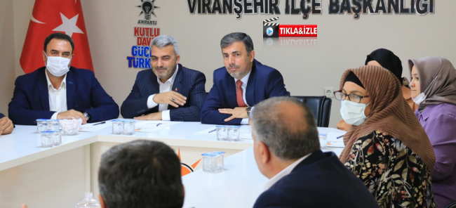 AK PARTİ URFA’DA SAHAYI BOŞ BIRAKMIYOR! BAŞKAN KIRIKÇI’NIN İŞTE VİRANŞEHİR TEMASLARI 