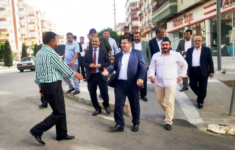 AK Vekil adayı Dr. Aksoy’dan esnaf ziyareti