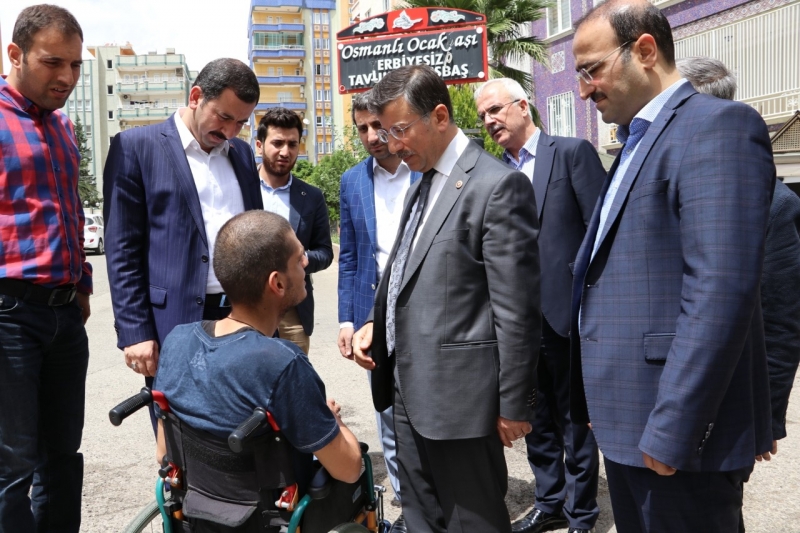 AK VEKİL CEVHERİ ESENTEPE’DE DESTEK TURUNDA