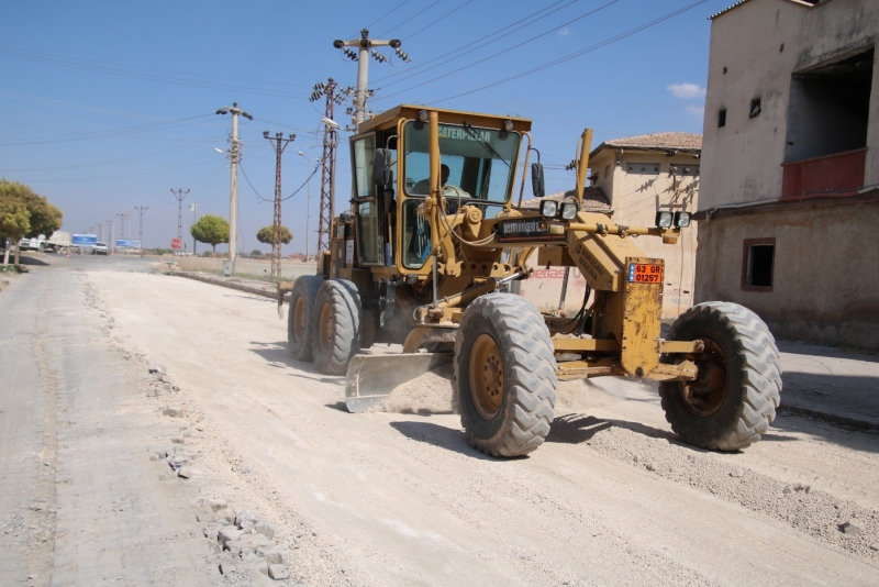  AKÇAKALE'DE PRESTİJ CADDESİ ÇALIŞMALARI BAŞLADI