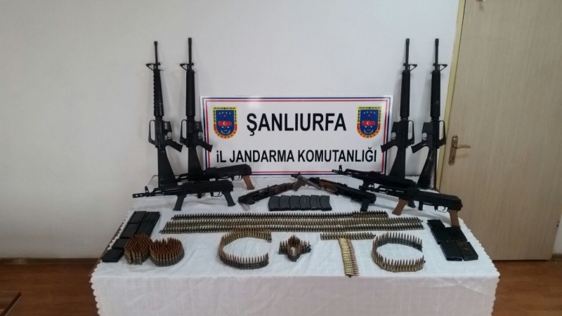 Akçakale'de Silah ve Mühimmat Kaçakçılığına Geçit Yok