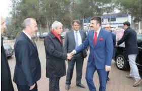 Akil Gençler Kaymakam Yosunkaya’yı Ziyaret Ettiler.