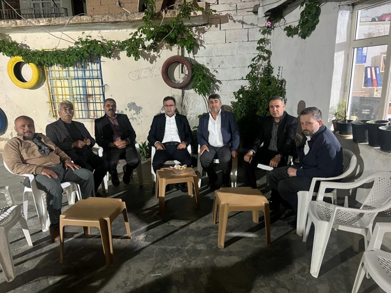 AKSAK, CEYLANPINARI KAPI KAPI GEZMEYE DEVAM EDİYOR