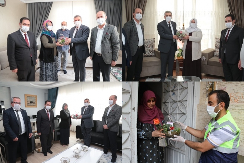 ANNELER GÜNÜNDE ŞEHİT ANNE VE EŞLERİ DE UNUTULMADI