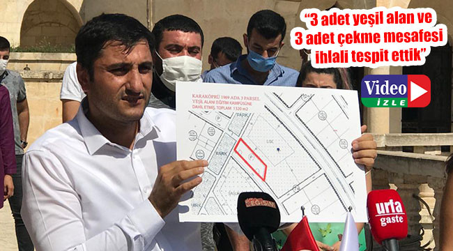 'Arazi rantları ve yeşil alan talanı ile mücadele edeceğiz'