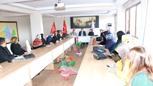 Asp İl Müdürü Murat Demirkol Kadın Stk'larla Bir Araya Geldi