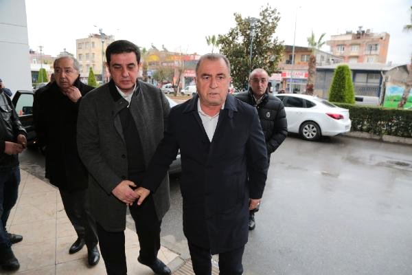 Babasını Kaybeden Fatih Terim, Hastaneye Geldi