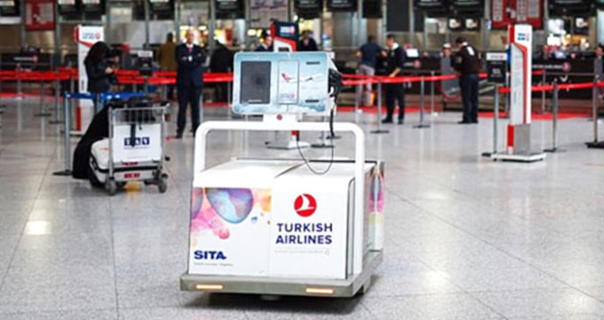 Bagaj Robotu Leo Görücüye Çıktı! Artık THY Yolcularının Hizmetinde