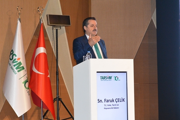 Bakan Çelik: “TARSİM, çiftçinin, üreticinin kara gün dostudur”