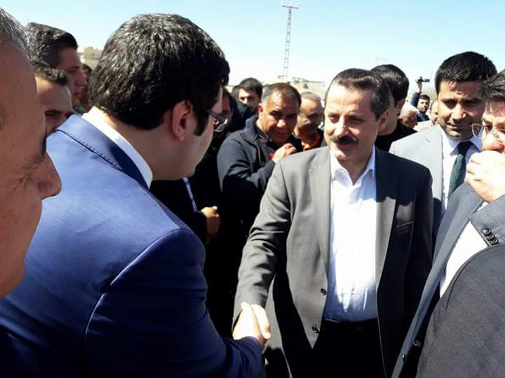 BAKAN ÇELiK'TEN  BAŞKAN VEKİLİ SİNANOGLUNA TEŞEKKÜR ...
