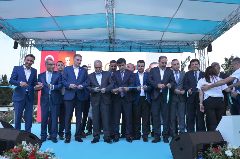 BAKAN FAKIBABA HARRAN'DA TEMEL ATMA TÖRENİNE KATILDI