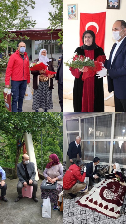 BAKAN SELÇUK, ŞEHİT ANNELERİMİZİN VE HUZUREVİNDEKİ BÜYÜKLERİMİZİN  ANNELER GÜNÜNÜ KUTLADI