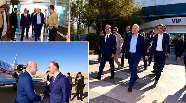 Bakan Soylu da Urfa'da