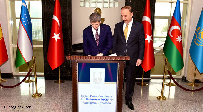 Bakan Yardımcısı Muhterem İnce, Şanlıurfa’ya geldi