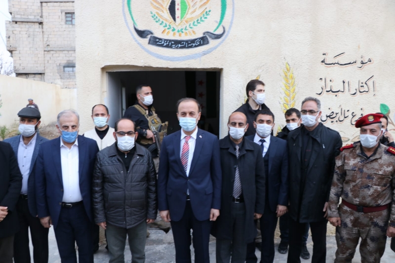 Barış Pınarında İlk Sanayi Tesisi Açıldı