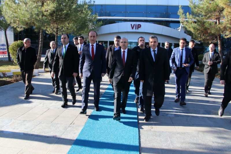 BAŞBAKAN YARDIMCISI MEHMET ŞİMŞEK ŞANLIURFA’DA