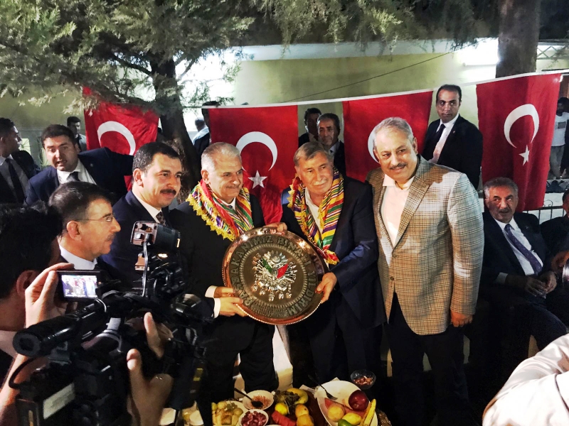 BAŞBAKAN YILDIRIM ATA TOPRAĞINI UNUTMADI