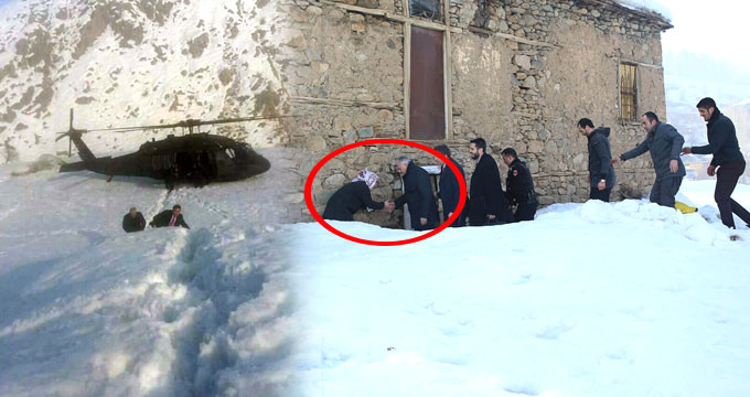 Başbakan Yıldırım Muş Mitingine giderken Havada Tehlike Atlattı