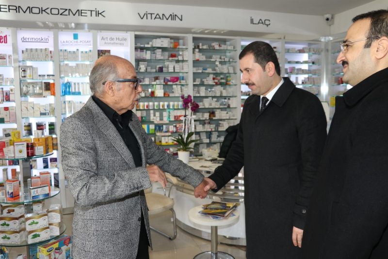 BAŞKAN ADAYI BAYDİLLİ ÇANKAYA MAHALLESİ ESNAFINI GEZDİ