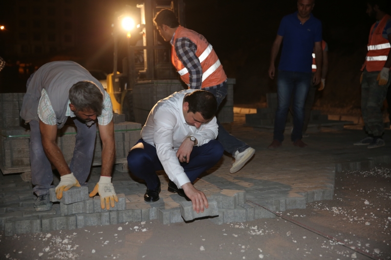 BAŞKAN BAYDİLLİ İŞÇİLERİN SAHUR SOFRASINDA
