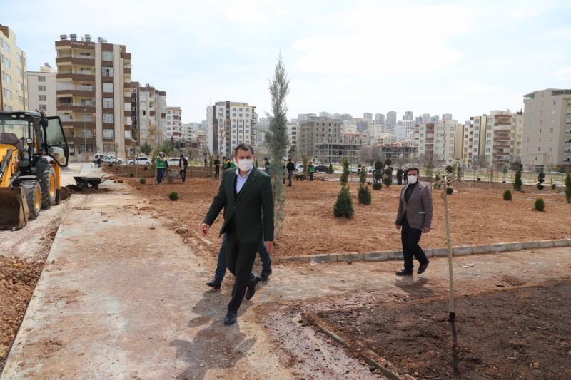 BAŞKAN BAYDİLLİ: “YENİ PARKLARLA İLÇEMİZİ YEŞİLLENDİRİYORUZ”