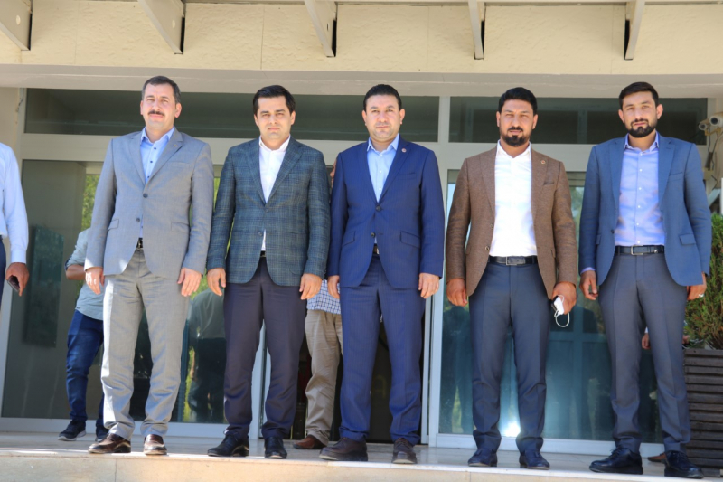 BAŞKAN BAYDİLLİ’DEN BAŞKAN ÖZYAVUZ’A HAYIRLI OLSUN ZİYARETİ