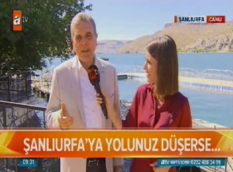 BAŞKAN BEYAZGÜL, ATV'DE ŞANLIURFA'YI ANLATTI