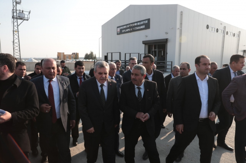 BAŞKAN BEYAZGÜL, ‘’CEYLANPINAR’A MODERN VE HİJYENİK MEZBAHA KAZANDIRDIK’’