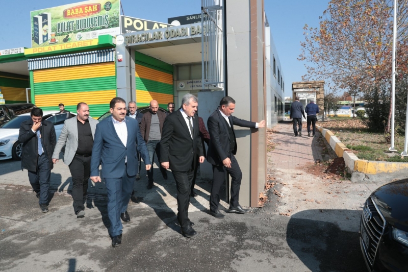 BAŞKAN BEYAZGÜL, “ ESNAFLARIMIZIN EKSİKLERİNİ BİR BİR GİDERİYORUZ”