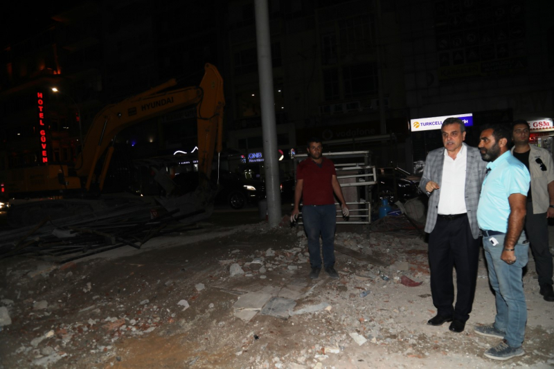 BAŞKAN BEYAZGÜL: GÜZEL BİR MEYDAN VE YEŞİL ALAN YAPACAĞIZ