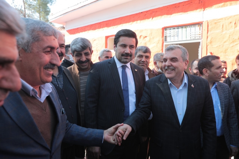 BAŞKAN BEYAZGÜL SURUÇ’TA DEVAM EDEN ÇALIŞMALARI İNCELEDİ
