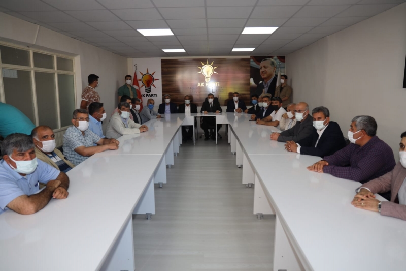 BAŞKAN BEYAZGÜL SURUÇ İLÇESİNE ÇIKARMA YAPTI