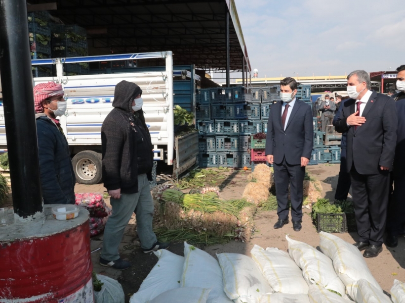 BAŞKAN BEYAZGÜL ŞUTİM ESNAFINI ZİYARET ETTİ