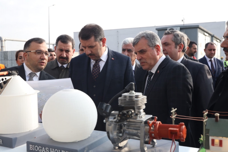 BAŞKAN BEYAZGÜL, VALİ AYHAN VE İLÇE BELEDİYE BAŞKANLARIYLA ATIK SU ARITMA TESİSİNİ İNCELEDİ