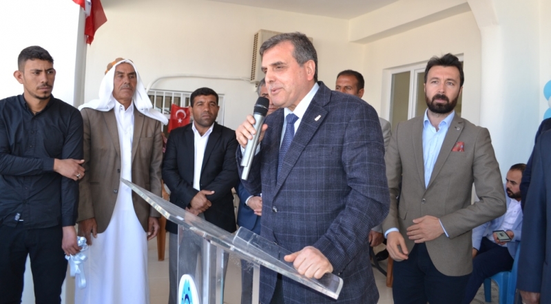 Başkan Beyazgül ve Vekil Özcan Karaman köyünde;  “Küfür tek millet, haçlı ittifakı var”