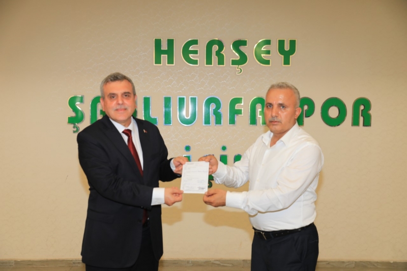 BAŞKAN BEYAZGÜL'DEN ŞANLIURFASPOR'UN KAMPANYASINA DESTEK