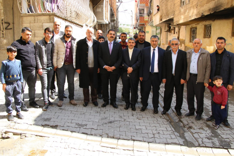 BAŞKAN CANPOLAT, BAĞLARBAŞI’NDA HALKLA İÇ İÇE OLDU