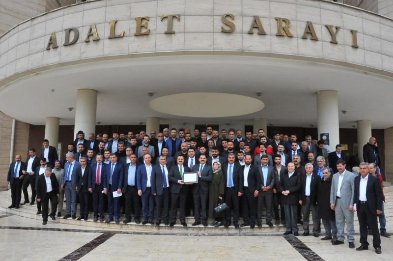 BAŞKAN CANPOLAT, GÖREVE BAŞLADI