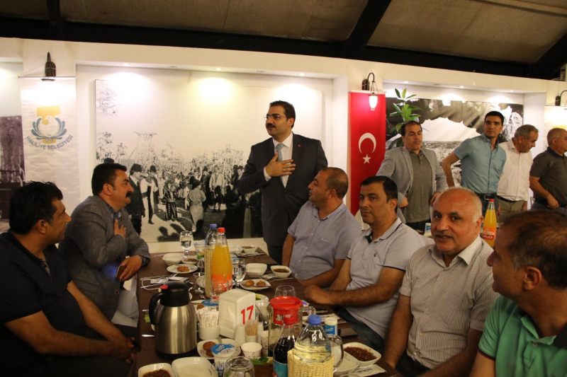 BAŞKAN CANPOLAT: HALİLİYE İÇİN BİRİZ BERABERİZ