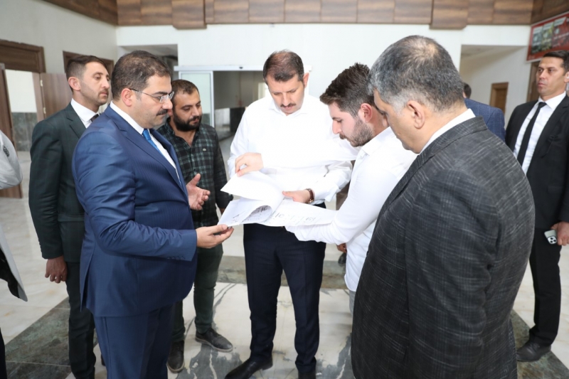 BAŞKAN CANPOLAT MÜJDEYİ VERDİ: HASTANEYE DÖNÜŞÜM BAŞLADI