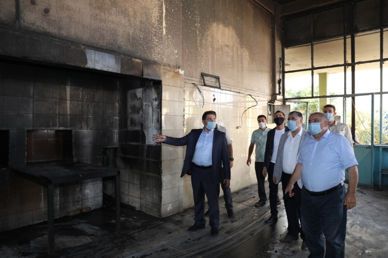 BAŞKAN CANPOLAT OLAY YERİNDE: YARALILARIMIZA ÇOK ÇOK GEÇMİŞ OLSUN