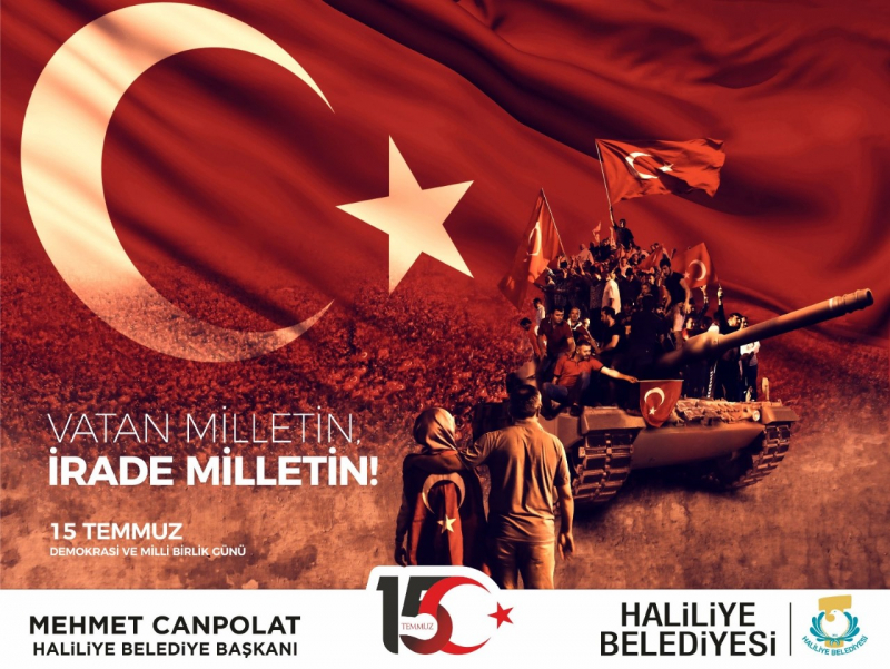 BAŞKAN CANPOLAT’TAN 15 TEMMUZ MESAJI