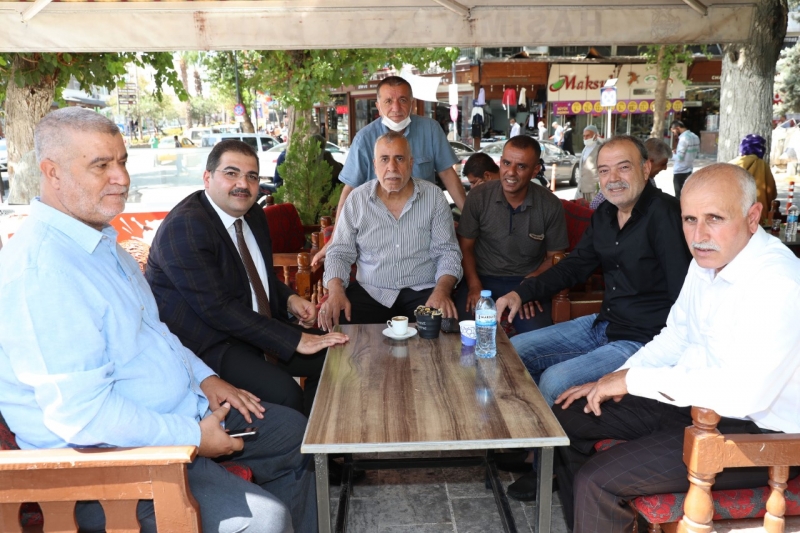 BAŞKAN CANPOLAT’TAN ÇARŞI ESNAFINA ZİYARET