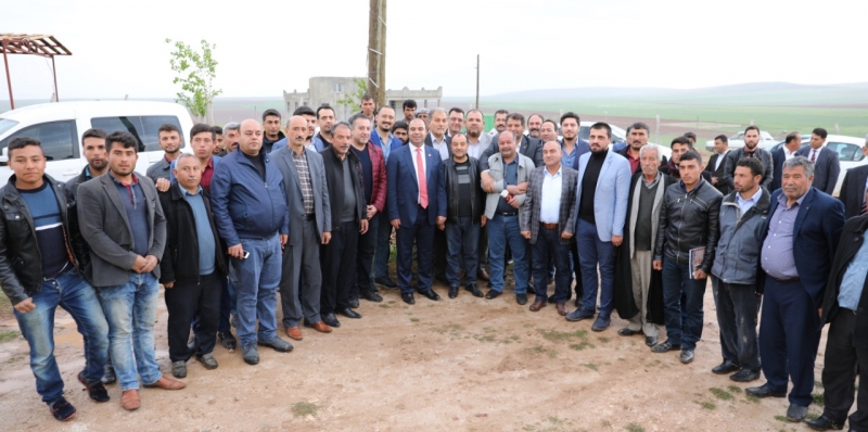 BAŞKAN ÇİFTÇİ, EVET TURLARINI SÜRDÜRÜYOR