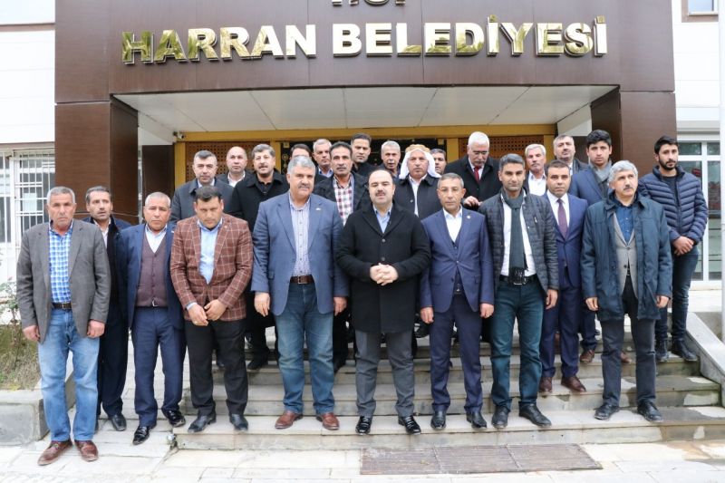 BAŞKAN ÇİFTÇİ, HARRAN'DA GİTMEDİK YER BIRAKMADI