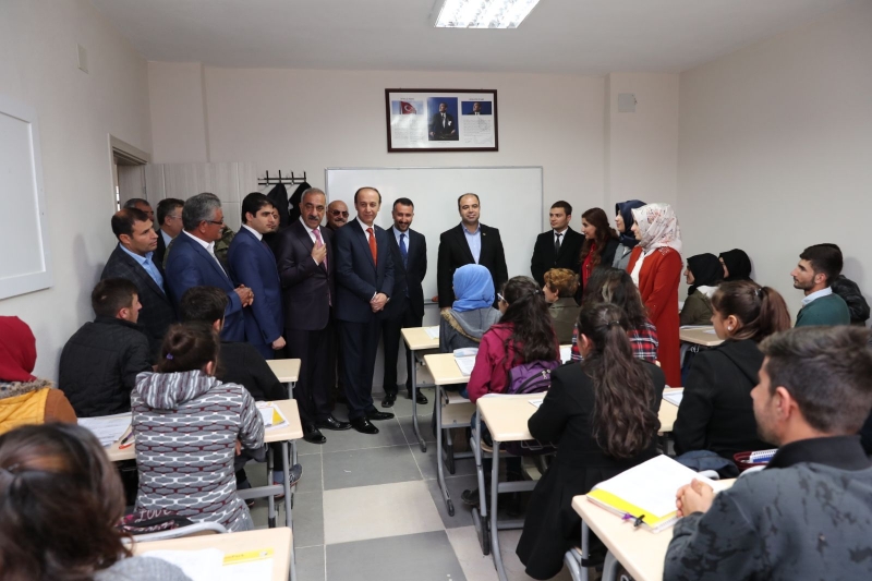 BAŞKAN ÇİFTÇİ, HİLVAN'DA ÇATOM'U GEZDİ